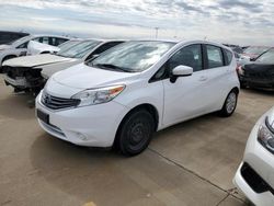 Salvage cars for sale at Wilmer, TX auction: 2016 Nissan Versa Note S