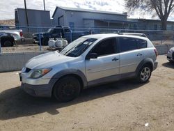 Vehiculos salvage en venta de Copart Albuquerque, NM: 2003 Pontiac Vibe