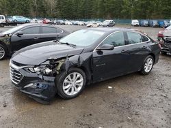 Salvage cars for sale from Copart Graham, WA: 2020 Chevrolet Malibu LT