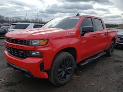 Salvage cars for sale from Copart New Britain, CT: 2021 Chevrolet Silverado C1500 Custom