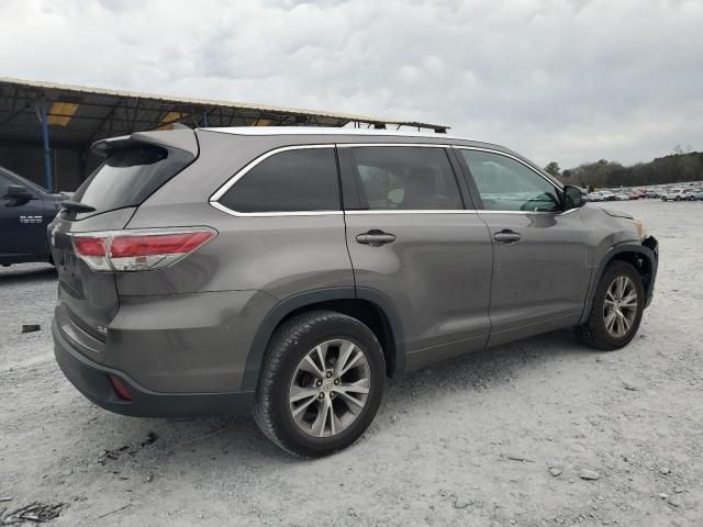 2015 Toyota Highlander XLE