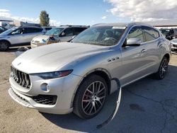 Maserati Levante S Luxury salvage cars for sale: 2017 Maserati Levante S Luxury