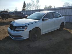 Salvage cars for sale at Bowmanville, ON auction: 2017 Volkswagen Jetta SE