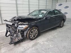 Salvage cars for sale at Loganville, GA auction: 2018 Mercedes-Benz C 300 4matic
