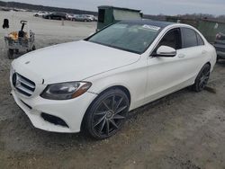 Salvage cars for sale from Copart Spartanburg, SC: 2018 Mercedes-Benz C 300 4matic