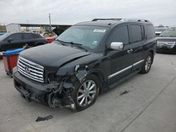 Salvage cars for sale from Copart Grand Prairie, TX: 2008 Infiniti QX56