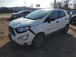 Ford Ecosport s salvage cars for sale: 2018 Ford Ecosport S