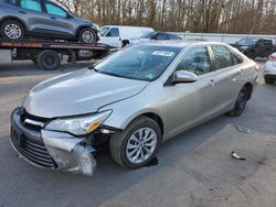 Salvage cars for sale from Copart Glassboro, NJ: 2016 Toyota Camry LE