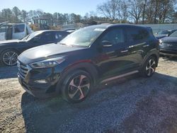 Salvage cars for sale from Copart Fairburn, GA: 2017 Hyundai Tucson Limited
