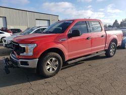Salvage cars for sale at Woodburn, OR auction: 2020 Ford F150 Supercrew