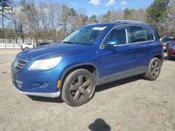 Salvage cars for sale at Austell, GA auction: 2010 Volkswagen Tiguan SE