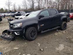 2019 Chevrolet Colorado Z71 en venta en Waldorf, MD