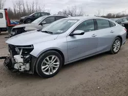 Salvage cars for sale at Leroy, NY auction: 2017 Chevrolet Malibu LT