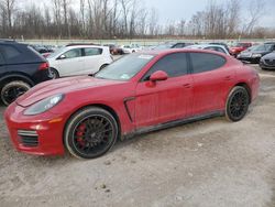 Salvage cars for sale at Leroy, NY auction: 2014 Porsche Panamera GTS