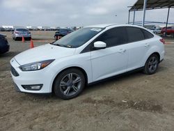 Salvage cars for sale from Copart San Diego, CA: 2018 Ford Focus SE