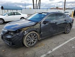 Acura tlx Advance Vehiculos salvage en venta: 2015 Acura TLX Advance