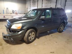 Honda Pilot exl salvage cars for sale: 2004 Honda Pilot EXL