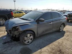 Salvage cars for sale at Indianapolis, IN auction: 2016 Nissan Sentra S