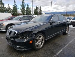 Salvage cars for sale from Copart Rancho Cucamonga, CA: 2013 Mercedes-Benz S 550