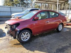 Salvage cars for sale from Copart Austell, GA: 2018 Nissan Versa S