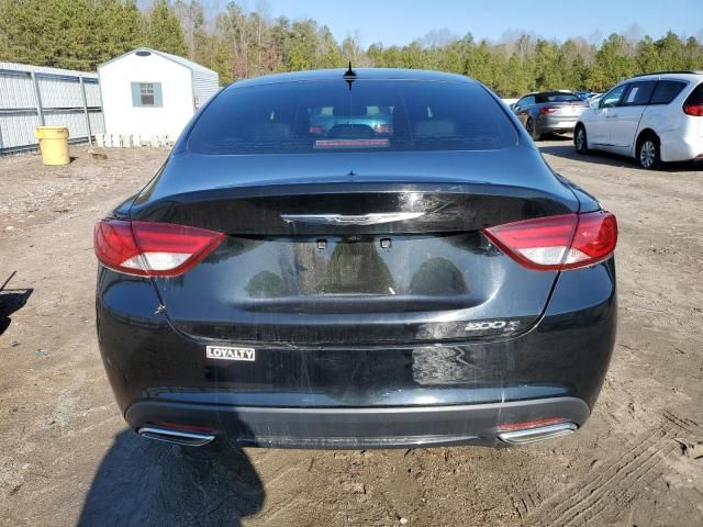 2016 Chrysler 200 S