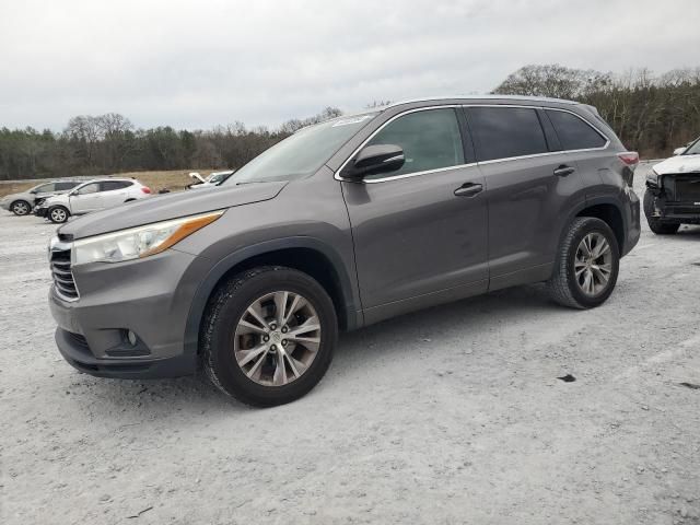 2015 Toyota Highlander XLE