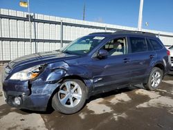 Salvage cars for sale at Littleton, CO auction: 2013 Subaru Outback 2.5I Limited