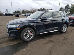 Salvage cars for sale at Denver, CO auction: 2019 Audi Q5 Premium