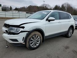 Salvage cars for sale at Assonet, MA auction: 2018 Volkswagen Tiguan SE