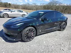Salvage cars for sale from Copart Cartersville, GA: 2022 Tesla Model 3