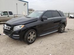 Salvage cars for sale from Copart Temple, TX: 2017 Mercedes-Benz GLE 350