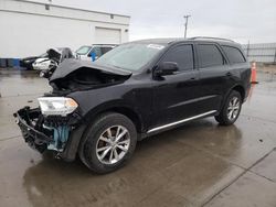 Salvage cars for sale from Copart Farr West, UT: 2015 Dodge Durango Limited