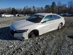 Salvage cars for sale at Mebane, NC auction: 2018 Honda Accord LX