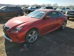 Lexus RC 350 salvage cars for sale: 2015 Lexus RC 350