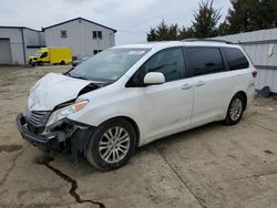 Toyota Sienna xle Vehiculos salvage en venta: 2015 Toyota Sienna XLE