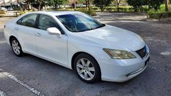 Lexus ES 350 salvage cars for sale: 2007 Lexus ES 350