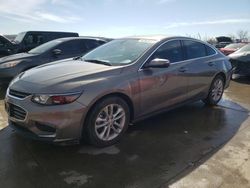 Salvage cars for sale at Grand Prairie, TX auction: 2017 Chevrolet Malibu LT