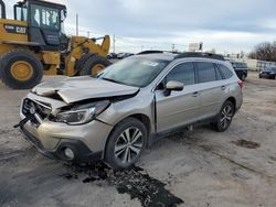 Subaru salvage cars for sale: 2018 Subaru Outback 2.5I Limited