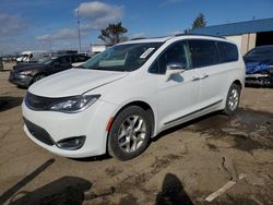 Salvage cars for sale from Copart Woodhaven, MI: 2020 Chrysler Pacifica Limited