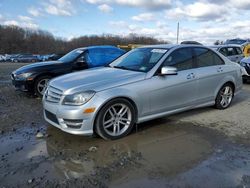 Mercedes-Benz salvage cars for sale: 2012 Mercedes-Benz C 300 4matic