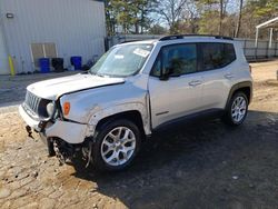 Salvage cars for sale from Copart Austell, GA: 2017 Jeep Renegade Latitude