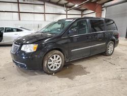 Salvage cars for sale at Lansing, MI auction: 2015 Chrysler Town & Country Touring