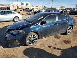 Salvage cars for sale at Colorado Springs, CO auction: 2019 Toyota Corolla L