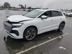 Salvage cars for sale from Copart Van Nuys, CA: 2022 Audi Q4 E-TRON Premium