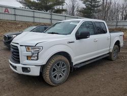 Vehiculos salvage en venta de Copart Davison, MI: 2016 Ford F150 Supercrew