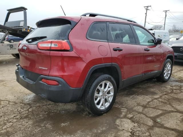 2016 Jeep Cherokee Sport