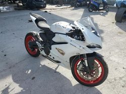 Salvage motorcycles for sale at Homestead, FL auction: 2017 Ducati Superbike 959 Panigale