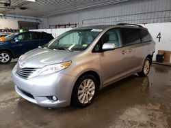 Toyota salvage cars for sale: 2012 Toyota Sienna XLE