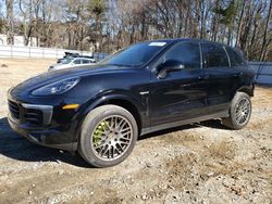 Porsche Cayenne salvage cars for sale: 2017 Porsche Cayenne SE Hybrid Platinum