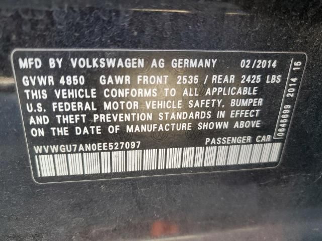 2014 Volkswagen CC VR6 4MOTION